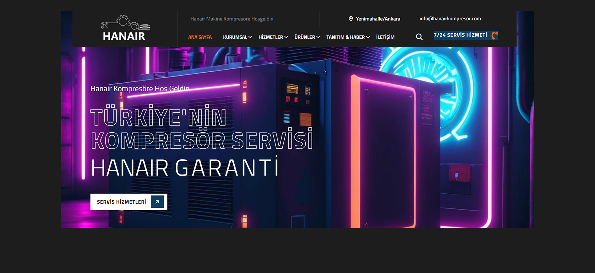 Hanair Kompresör